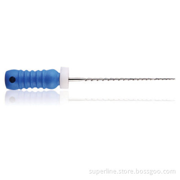 Stainless Steel Hand Use H-Files Root Canal Instruments Approved by CE